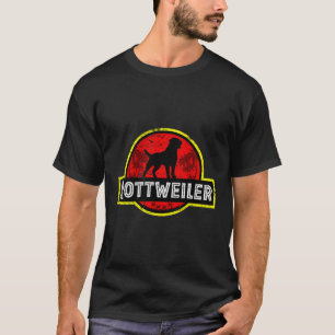 Rottweiler Dog Sunset Bijpassende Familie Voor T-shirt