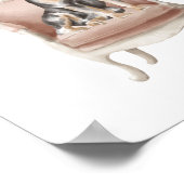 Rottweiler Dog Wearing Royal Crown Poster (Hoek)