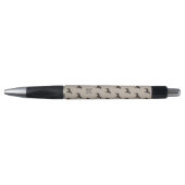 Rottweiler Dogs Pattern Monogrammed Pen (Voorkant)