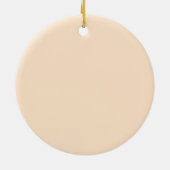 Rottweiler draagt bril keramisch ornament (Achterkant)