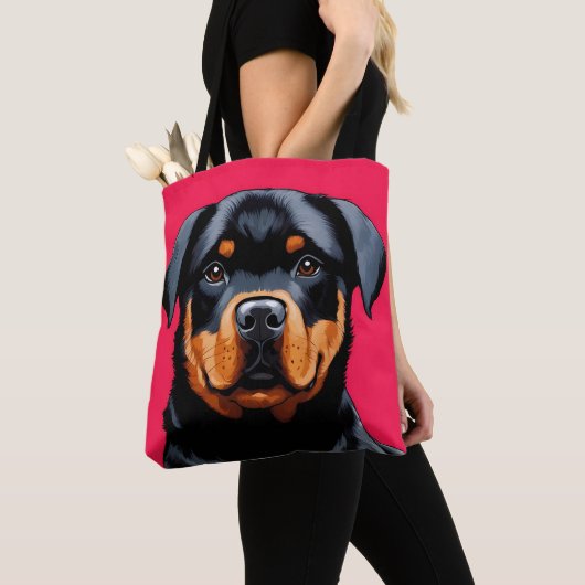 Rottweiler Draagtas (Dichtbij)