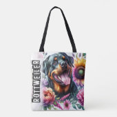 Rottweiler Draagtas (Achterkant)