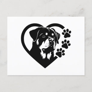 Rottweiler Feestdagenkaart