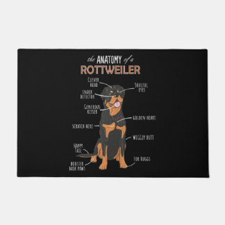 Rottweiler Funny Dog Deurmat