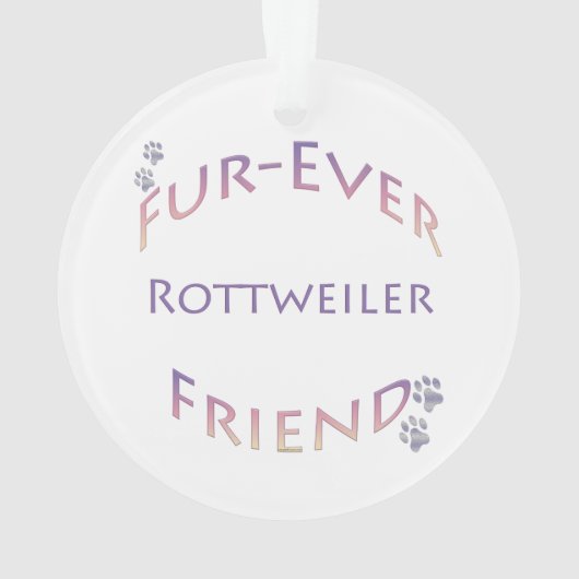 Rottweiler Furever Friend (dos)