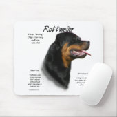 Rottweiler Geschiedenis Ontwerp Muismat (Met muis)