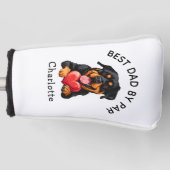 Rottweiler Gift Golfheadcover (Voorkant)