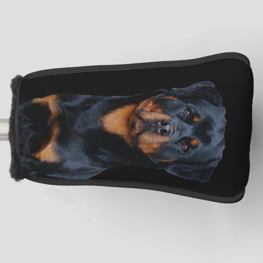 Rottweiler  golfheadcover (Voorkant)