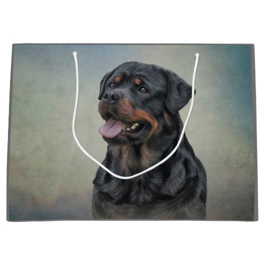 Rottweiler Groot Cadeauzakje (Voorkant)