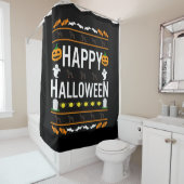 Rottweiler Halloween Lazy Ugly Costume Dog T-Shirt Douchegordijn (In situ)