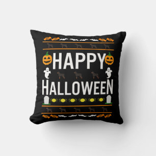 Rottweiler Halloween Lazy Ugly Costume Dog T-Shirt Kussen