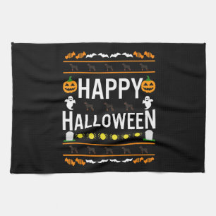 Rottweiler Halloween Lazy Ugly Costume Dog T-Shirt Theedoek