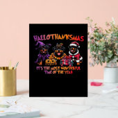 Rottweiler Halloween Thanksgiving Christmas Classi Acryl Bord (Huwelijk)