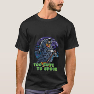 Rottweiler Happy Halloween Kostuum Grim Reaper V N T-shirt