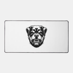 Rottweiler hond bureaumat