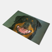 Rottweiler hond. deurmat (Schuin)