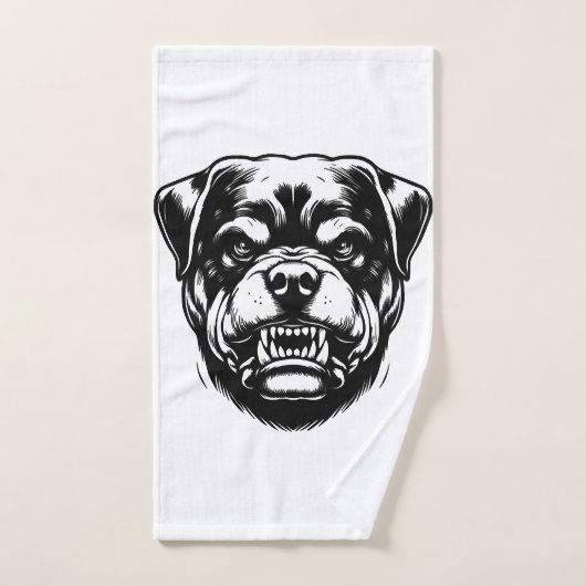 Rottweiler hond handdoek (Handdoek)