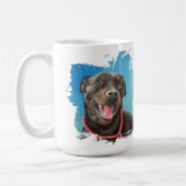 Rottweiler hond liefde mok (Links)