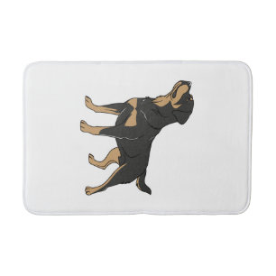 Rottweiler-hond, Rottweiler-hond staand Badmat