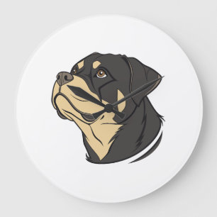 Rottweiler-hondenkunst Grote Klok