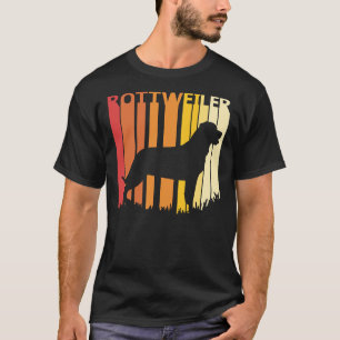 Rottweiler Hondenras Silhouette T-shirt