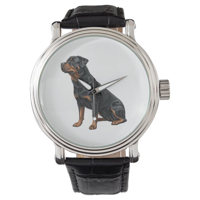 Rottweiler Horloge (Voorkant)