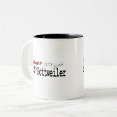 Rottweiler (I Love) Mug (Devant gauche)