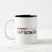 Rottweiler (I Love) Mug (Gauche)