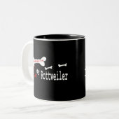 Rottweiler (I Love) Mug (Devant gauche)