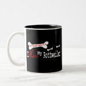 Rottweiler (I Love) Mug (Gauche)