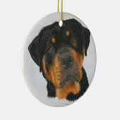 Rottweiler Keramisch Ornament (Rechts)