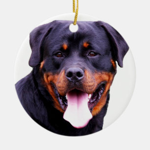 rottweiler keramisch ornament