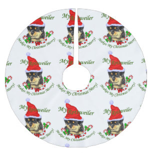 Rottweiler-kerst Kerstboom Rok