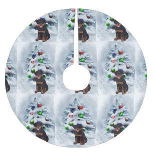 Rottweiler Kerstmis Kerstboom Rok
