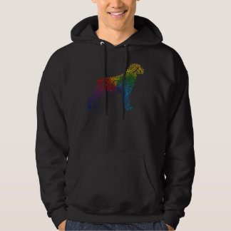 Rottweiler Kleurrijke Mandala Hoodie