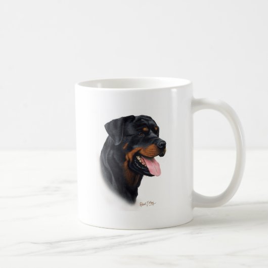 Rottweiler Koffiemok (Rechts)
