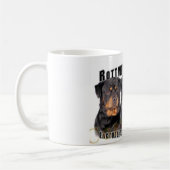 Rottweiler Koffiemok (Links)