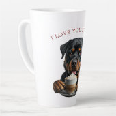 Rottweiler Latte Mok (Linkerhoek)
