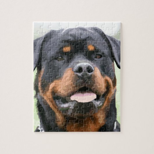 rottweiler legpuzzel (Verticaal)