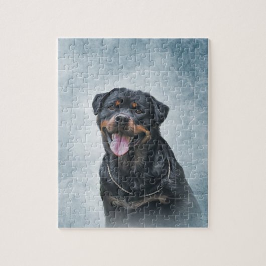 Rottweiler Legpuzzel (Verticaal)