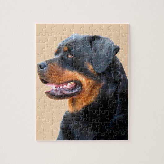 Rottweiler Legpuzzel (Verticaal)