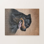 Rottweiler Legpuzzel (Horizontaal)