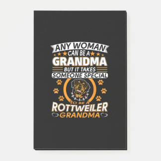 Rottweiler lover oma beste cadeau idee rottweiler post-it® notes
