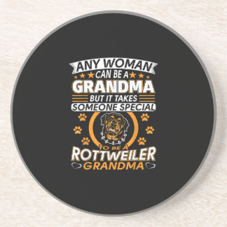 Rottweiler lover oma beste cadeau idee rottweiler zandsteen onderzetter