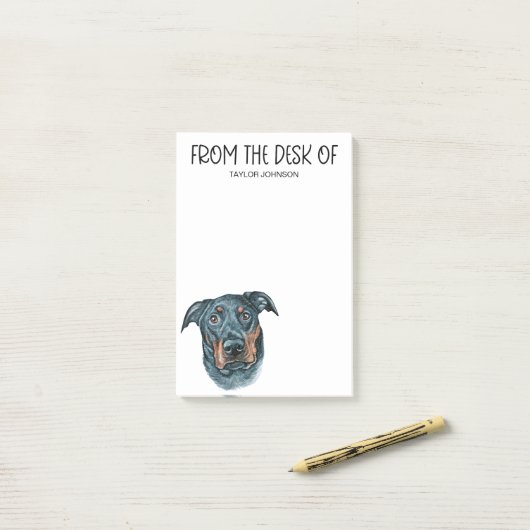 Rottweiler Lover Post-it® Notes (Op bureau)