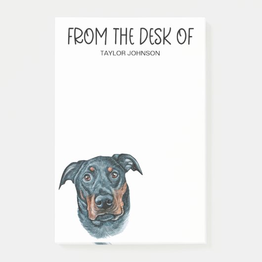 Rottweiler Lover Post-it® Notes (Voorkant)