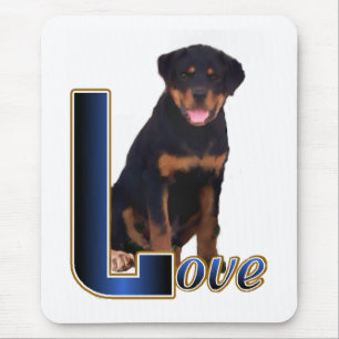 Rottweiler Lovers Gifts Muismat