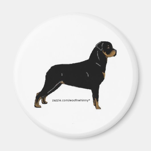 Rottweiler Magneet (Voorkant)