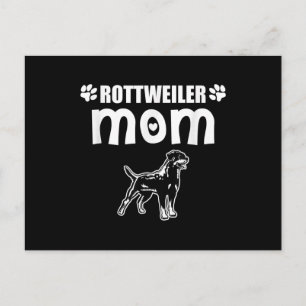 Rottweiler mam I Dog Mam Owner Gift Briefkaart