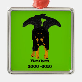 Rottweiler Memorial Ornament